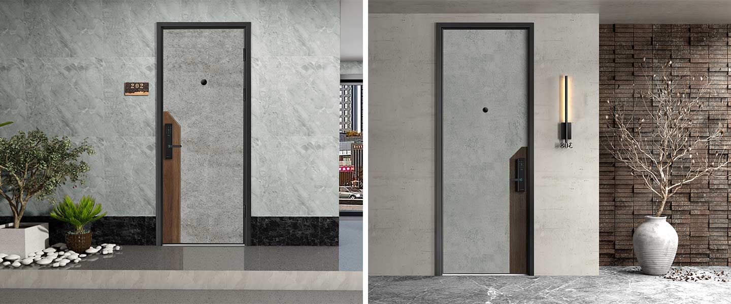 Grey internal door ydr024d