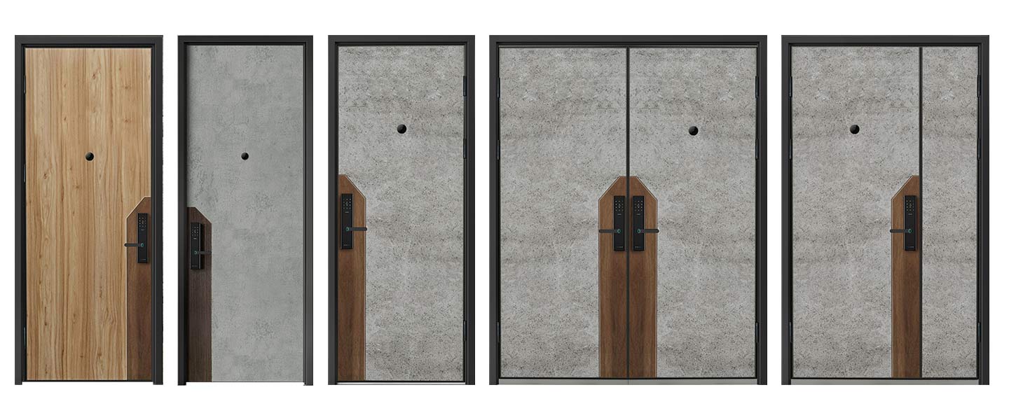 Grey internal door ydr024d