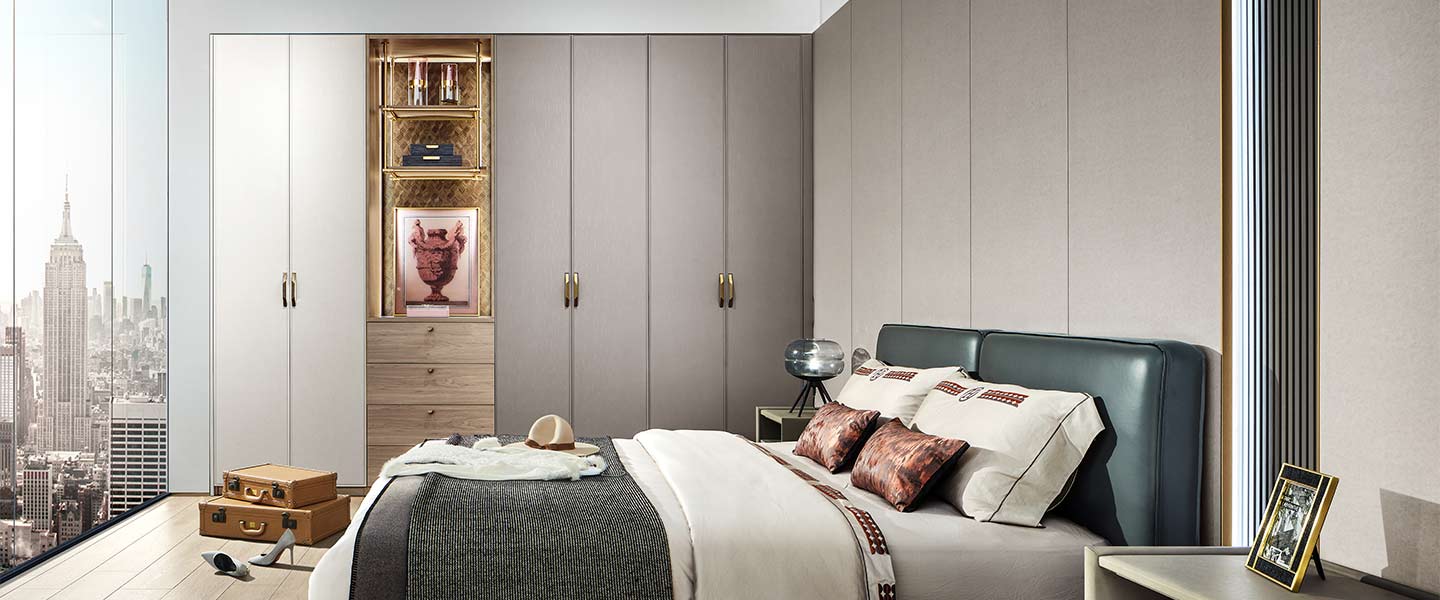 European style hinged wardrobe Blanca