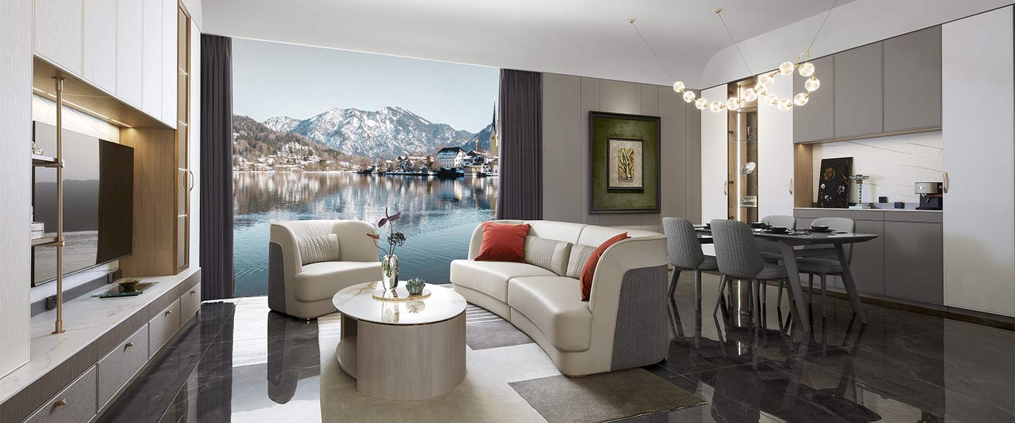 European style hinged wardrobe Blanca