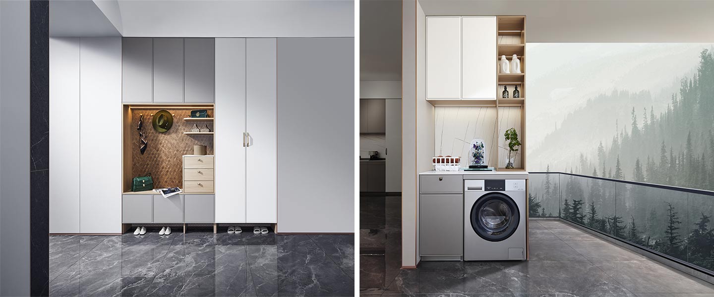 European style hinged wardrobe Blanca