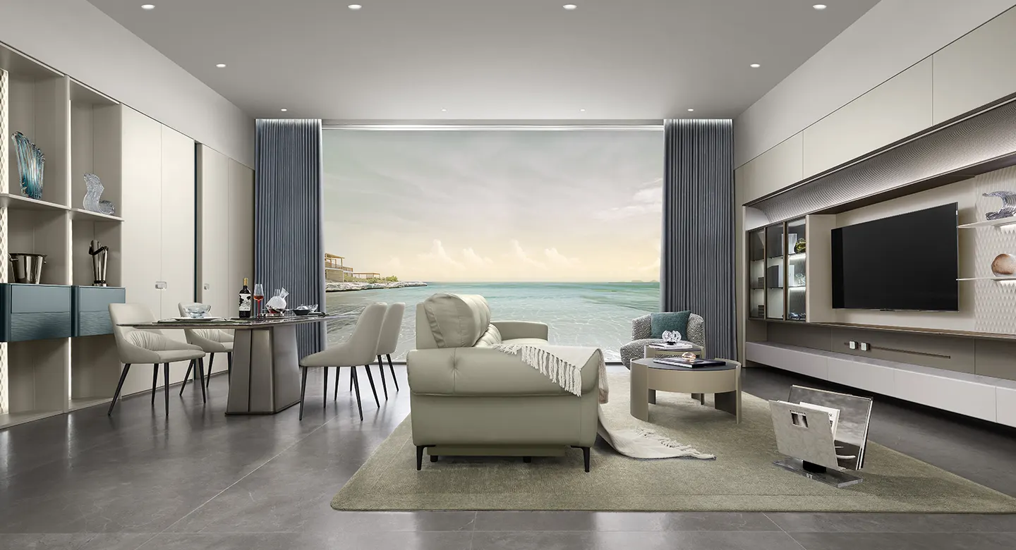 Green and white furniture Sciatta