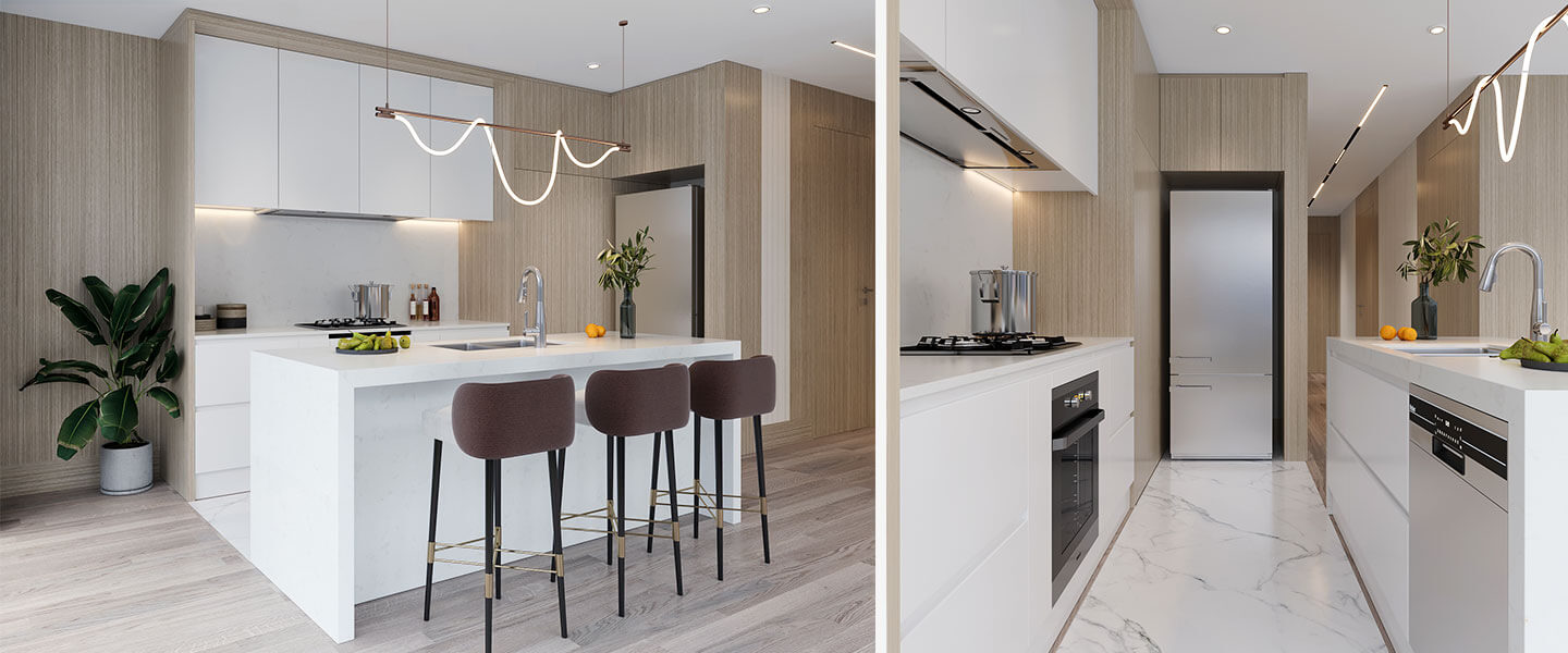 Grey wood grain luxury style