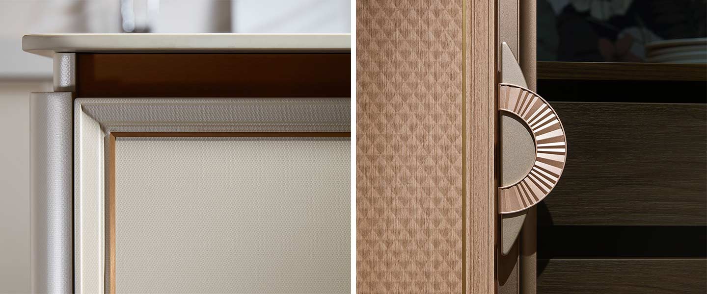 Kitchen cabinet with island plcc22101