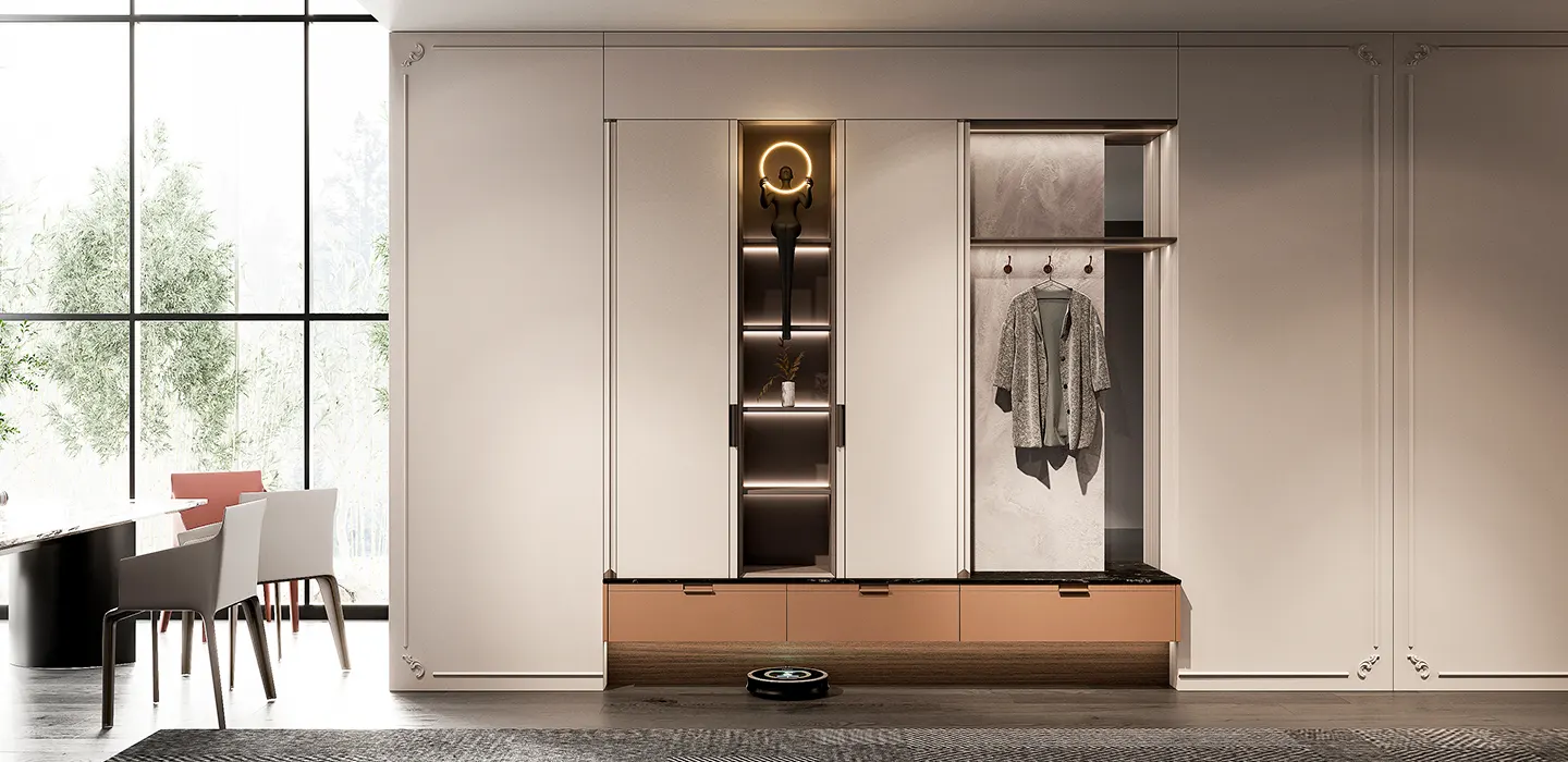 Luxury bedroom wardrobe
