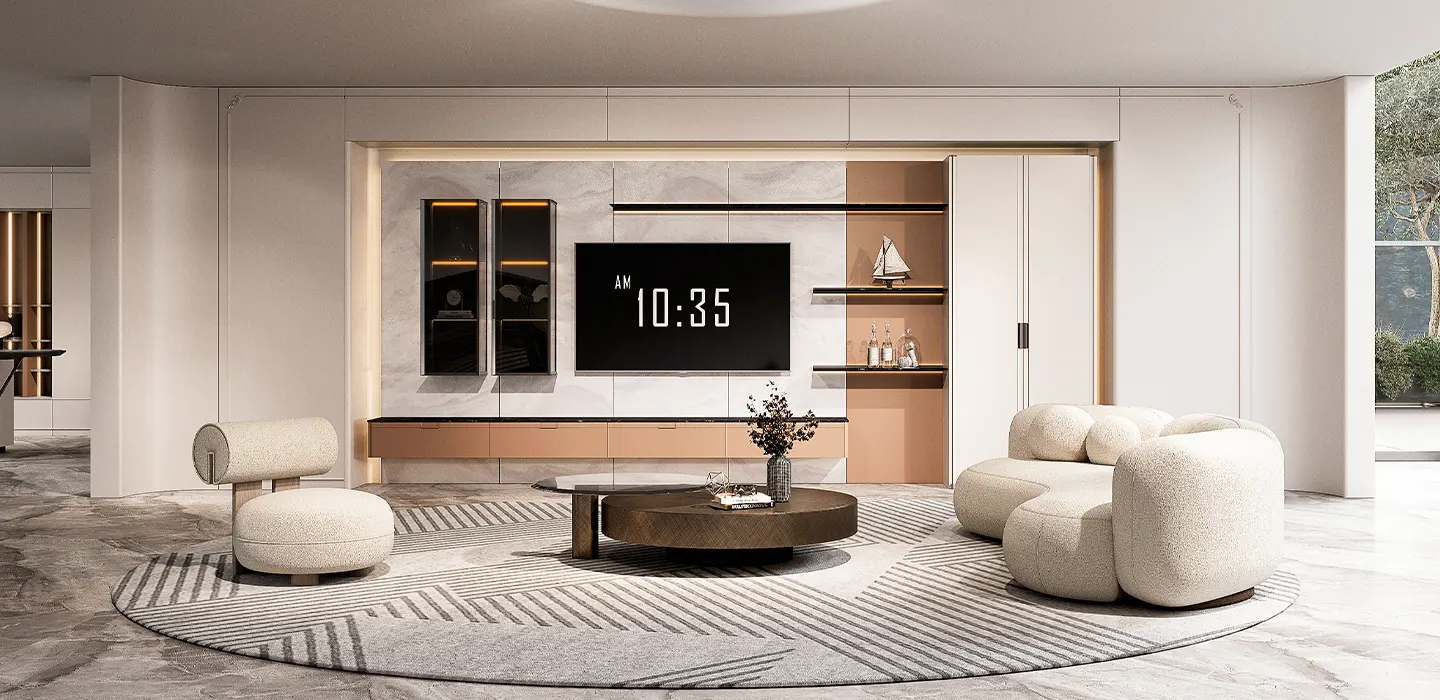 Luxury bedroom wardrobe