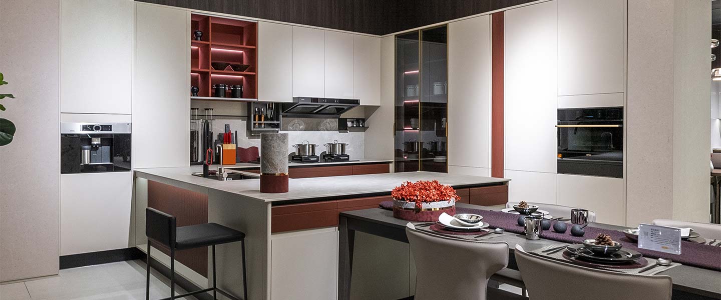 Modern kitchen cabinet plcc22104