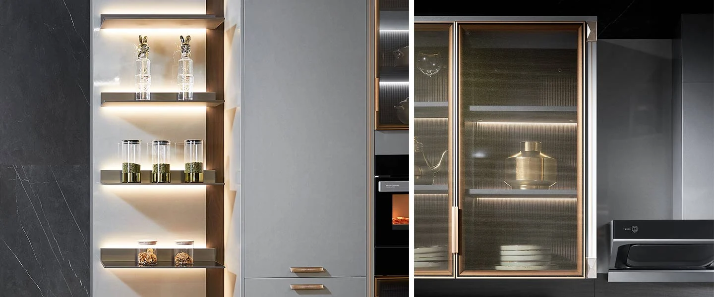 Modern lacquer kitchen plcc22194