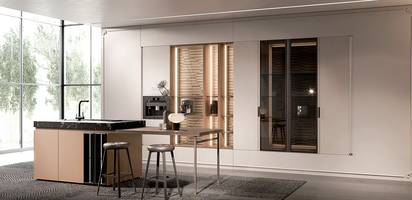 Luxury bedroom wardrobe