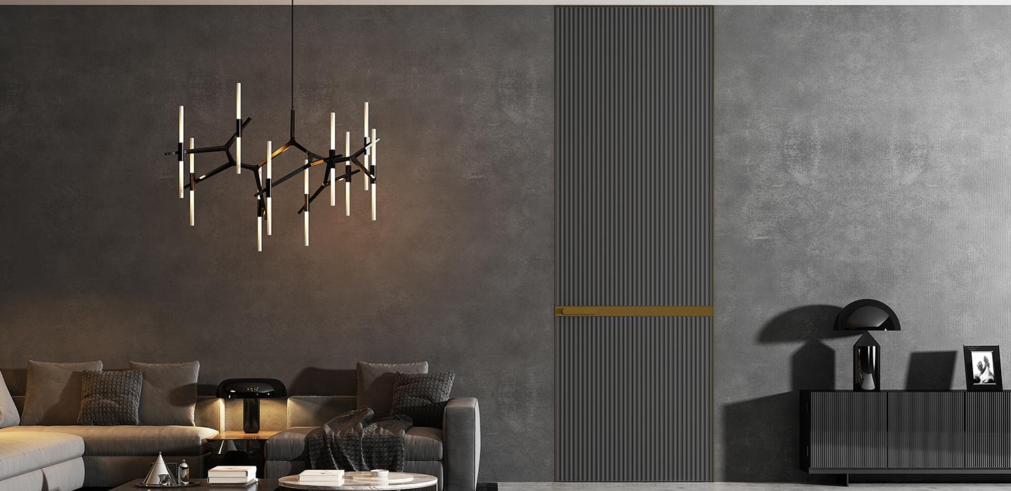 Black interior bedroom doors ydy007d