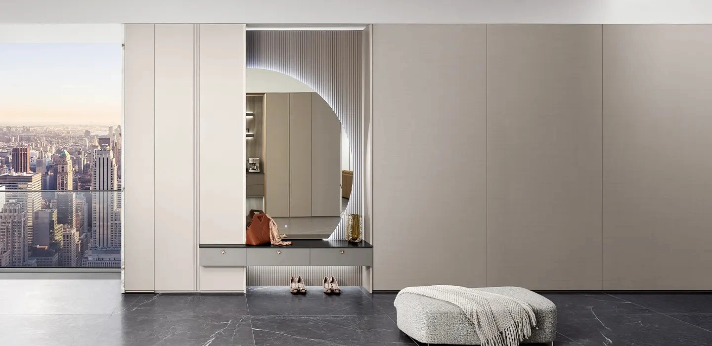 Luxury home furnishing modern Wardrobe