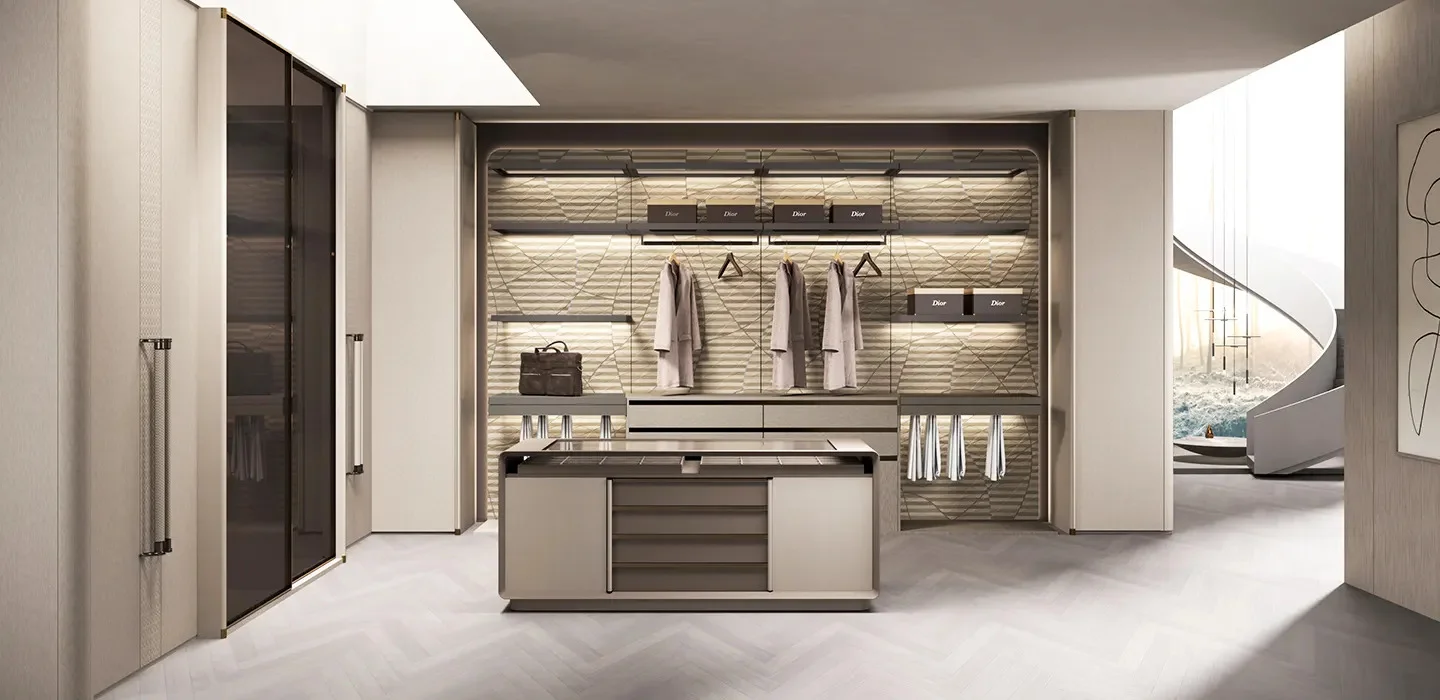 Whole house wardrobe