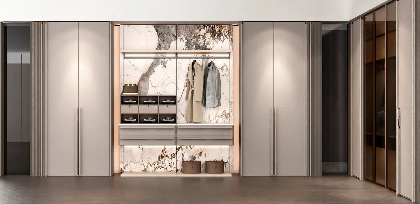 Luxury interior wardrobe