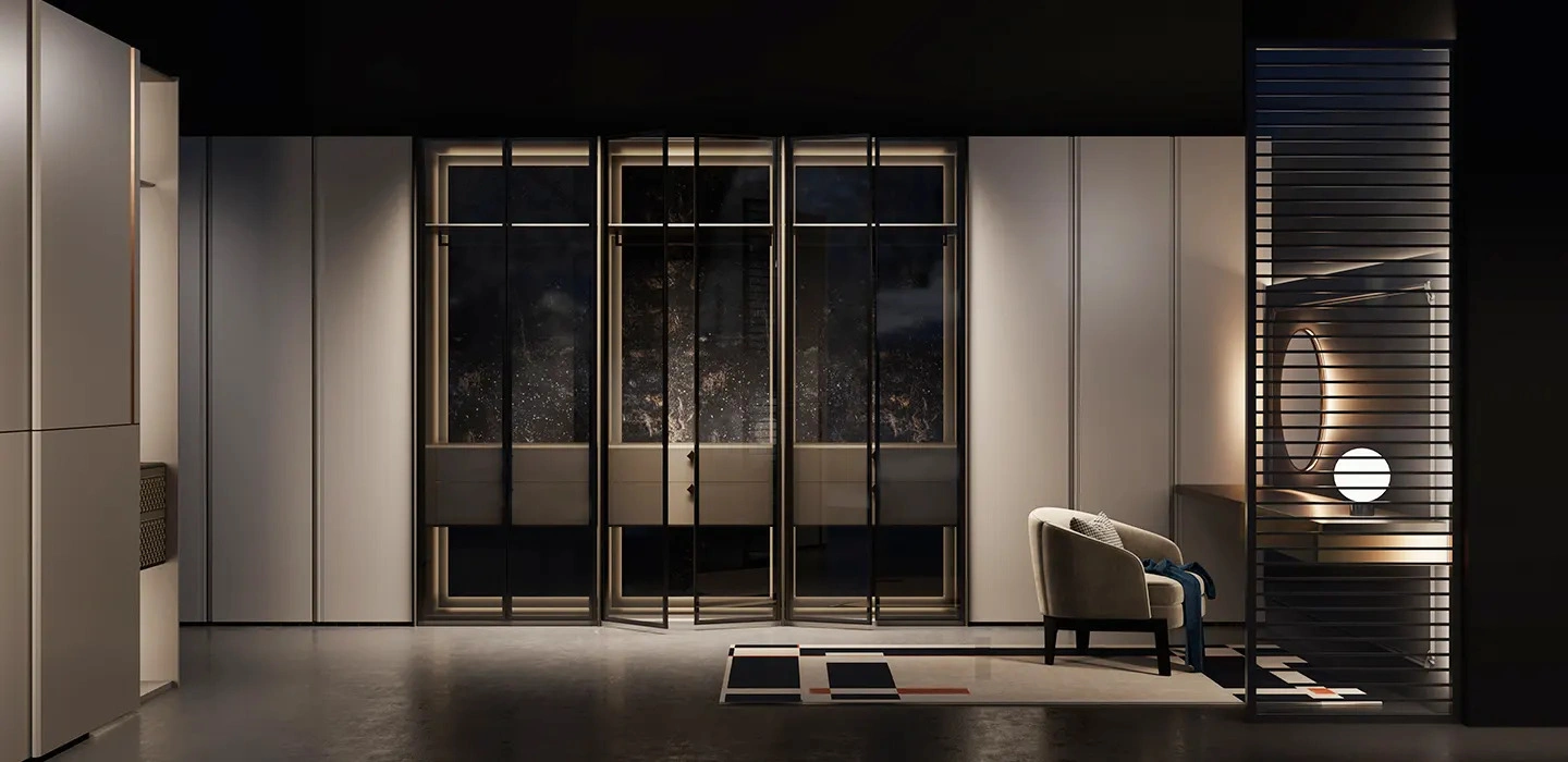 Luxury home furnishing modern Wardrobe