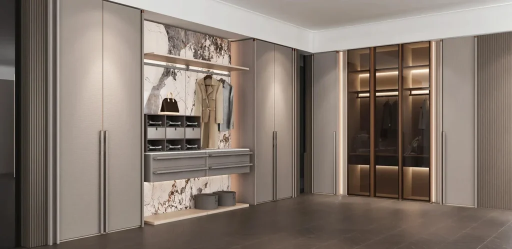 Luxury interior wardrobe