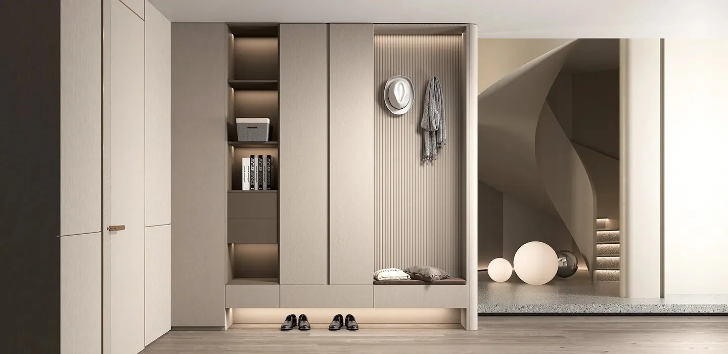 Whole house wardrobe