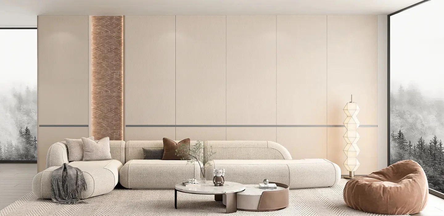 Modern melamine wardrobe