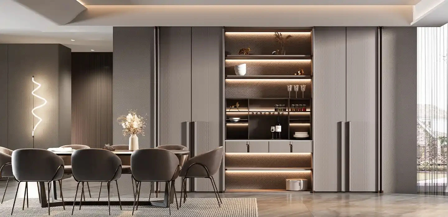 Luxury interior wardrobe