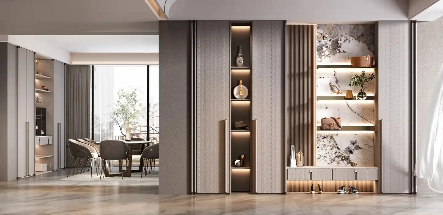 Luxury interior wardrobe